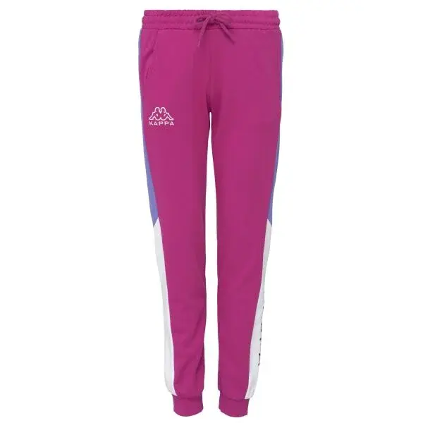 Kappa LOGO ESTER Dámské tepláky, růžová, velikost