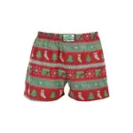 Styx Pánské trenky art klasická guma Vánoce pletené (A1658) XXL