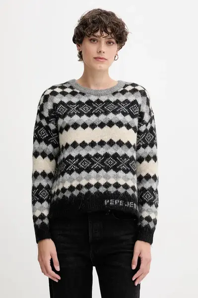 Svetr s příměsí vlny Pepe Jeans
