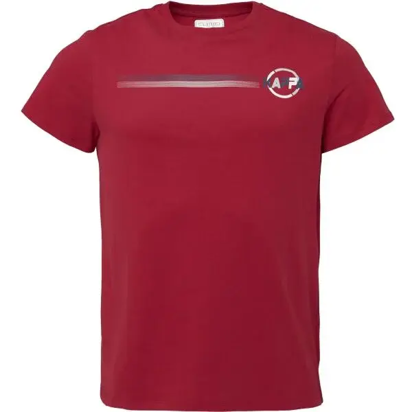 Kappa LOGO ITERES Pánské triko, červená, velikost