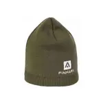 Finmark WINTER HAT Zimní pletená čepice, khaki, velikost UNI