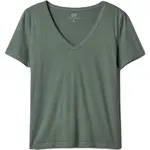 GAP ORGANIC Dámské tričko, khaki, velikost