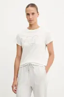 Bavlněné tričko Guess NARCISO dámské, růžová barva, V5GI10 K9RM1