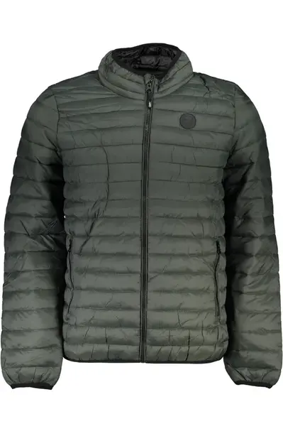 Pánská zelená prošívaná bunda Gian Marco Venturi