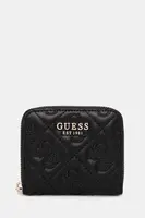 Peněženka Guess ADELASIA dámská, černá barva, SWQL96 58137
