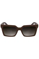 CALVIN KLEIN WOMEN'S SUNGLASSES RED