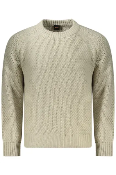 Pánský svetr HUGO BOSS béžový