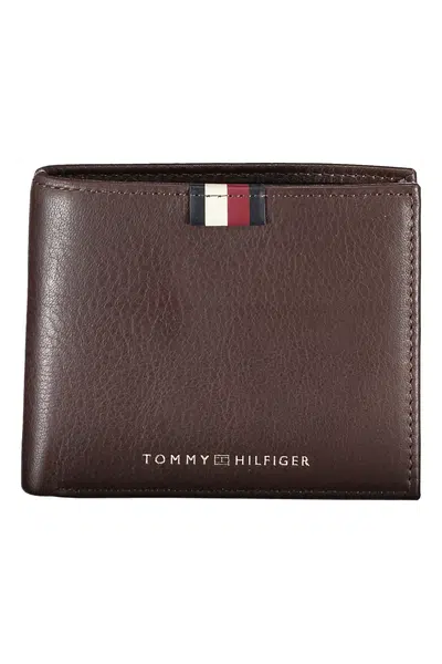 TOMMY HILFIGER MEN'S WALLET BROWN