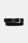 Pásek Guess dámský, černá barva, BW9240 P5325
