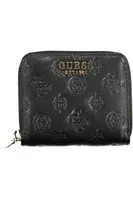 GUESS JEANS WOMEN'S WALLET BLACK