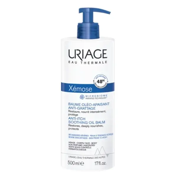 URIAGE Xémose Zklidňující balzám pro velmi suchou pokožku 500 ml
