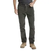 Bushman Ppánske menčestrové nohavice Helmet, tmavozelené 36