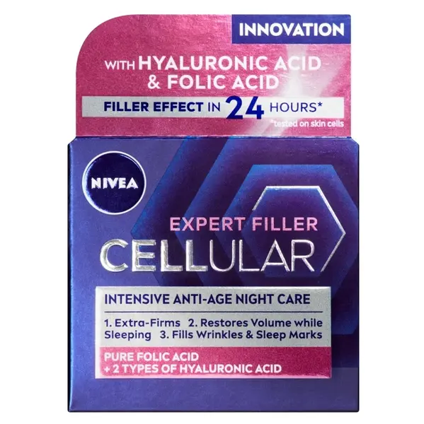 NIVEA Cellular Expert Filler nočný krém 50 ml