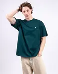 Tričko Carhartt WIP S/S Chase T-Shirt Dark Fir/Gold