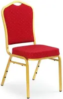 HALMAR Banketová židle K66 červená skladová