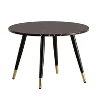 MID.YOU KONFERENČNÍ STOLEK, černá, kompozitní dřevo, 60/60/41 cm