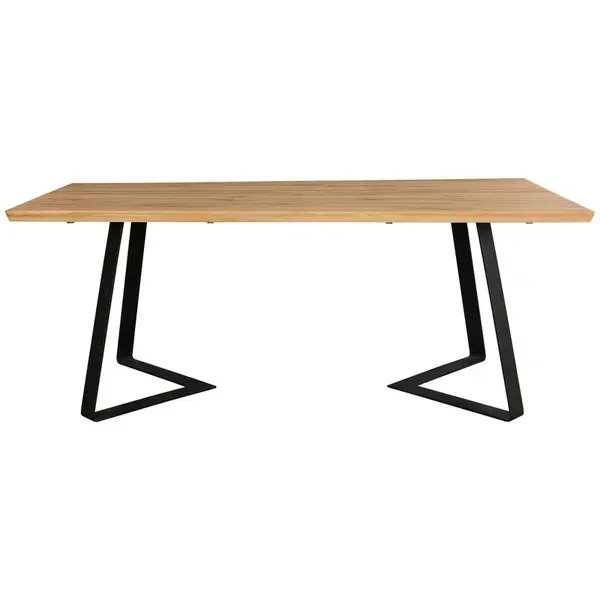 Hom`in JÍDELNÍ STŮL, divoký dub, 200/100/76 cm