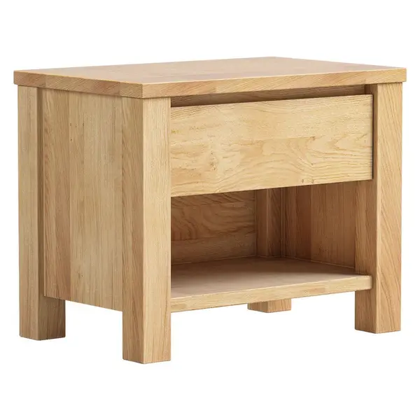 Linea Natura NOČNÍ STOLEK, divoký dub, 60/47/38 cm