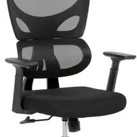 AUTRONIC Kancelářská židle KA-K2080 BK, černá