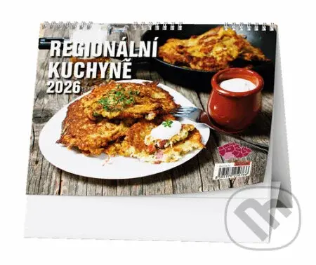 Regionální kuchyně 2026 - stolní kalendář