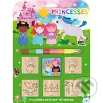 Pečiatky 5 + 1 s voskovkou Princezné