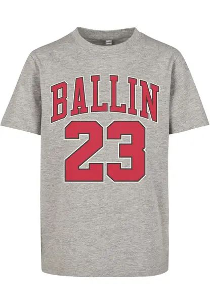 Kids Ballin 23 Tee heather gray