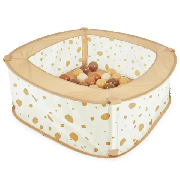 Bieco - Samorozkladací suchý bazén + 50 loptičiek