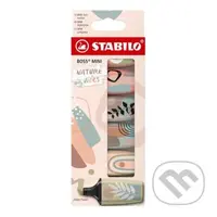 Zvýrazňovač STABILO BOSS MINI Naturevibes - sada 6ks
