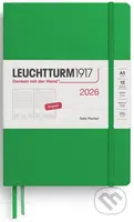 Daily Planner 2026 Medium (A5) Spring Leaf