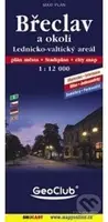 Břeclav mapa 1:12 000