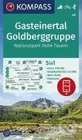 Gasteinertal, Goldberggruppe (Nationalpark Hohe Tauern (5 in 1, WK 80, 1:50.000))