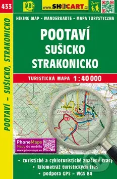 Pootaví, Sušicko, Strakonicko 1:40 000