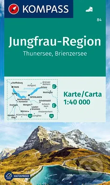 Jungfrau-Region (Thunersee – Brienzersee (WK 84, 1:40.000))