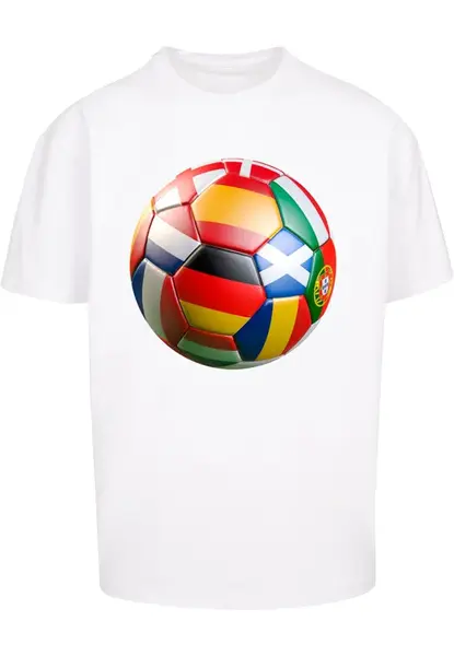 Men's T-shirt Football's coming Home Europe Tour white