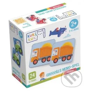 Grooosses Memo-Spiel Fahrzeuge - hra z kategorie Vzdělávací hry