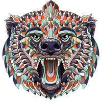 Drevené puzzle-Bear/M H21931