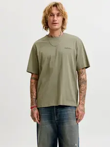 JACK & JONES Tričko 'JJEARCHIVE'  kamenná