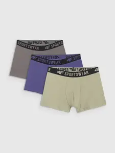 Chlapecké boxerky 4F (3pack)