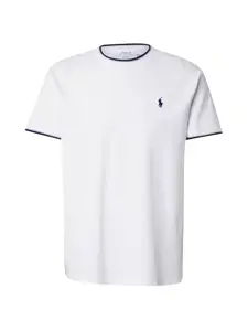 Polo Ralph Lauren Tričko  námornícka modrá / biela