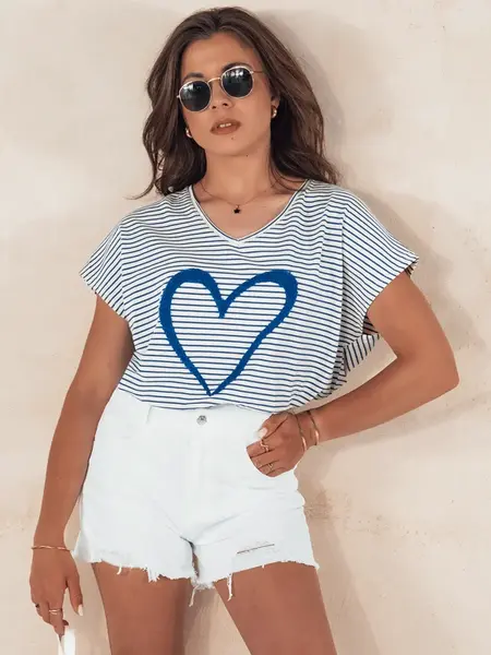 Dámské džínové šortky VERONA bílé