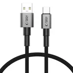 Tech-Protect Ultraboost DNA kábel USB / USB-C 15W / 3A 25 cm, šedý