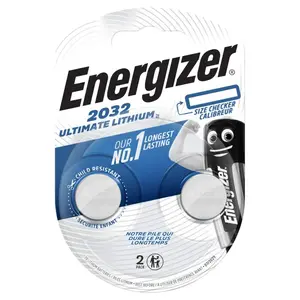 Energizer Ultimate Lithium CR2032 gombíkové batérie 2ks E301319300