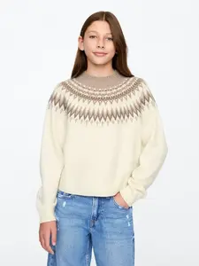 GAP Dětský svetr Fair Isle - Holky