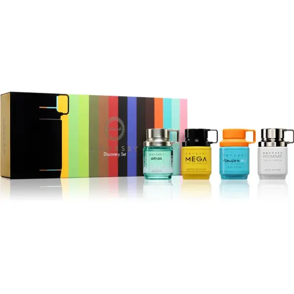 Armaf Odyssey Black Discovery Set sada unisex 4x12 ml