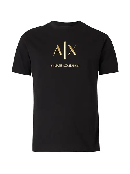 ARMANI EXCHANGE Tričko  zlatá / čierna