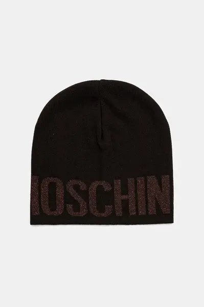 Moschino  čiapka dámska s prímesou vlny