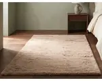 Koberec Bobs 80x150 cm, béžová imitácia králičej kožušiny%