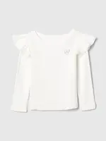 GAP Baby top s volánky - Holky