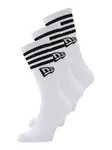 NEW ERA Ponožky  čierna / biela