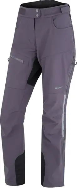 Husky Keson L XL, graphite Dámské softshell kalhoty